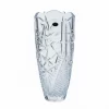 Bình hoa pha lê 89002 dáng bầu Bohemia Royal Crystal - Model: PINWHEEL 300mm