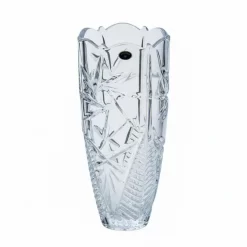 Bình hoa pha lê 89002 dáng bầu Bohemia Royal Crystal - Model: PINWHEEL 300mm