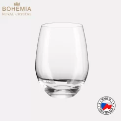Cốc uống nước pha lê 560ml Bohemia Royal Crystal Set 6 ly - MODEL: Cristallin 560ml