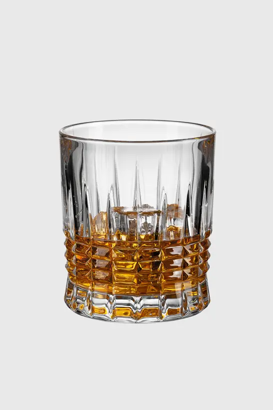 Cốc uống nước thấp ly Whisky pha lê Bohemia Royal Crystal Set 6 ly - Model : Pina