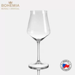 Ly uống vang pha lê 450ml Bohemia Royal Crystal Set 6 ly - MODEL: Lida 450ml