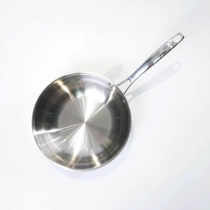 Chảo inox 316 26cm lòng sâu cao cấp KUCHEN KU W261316